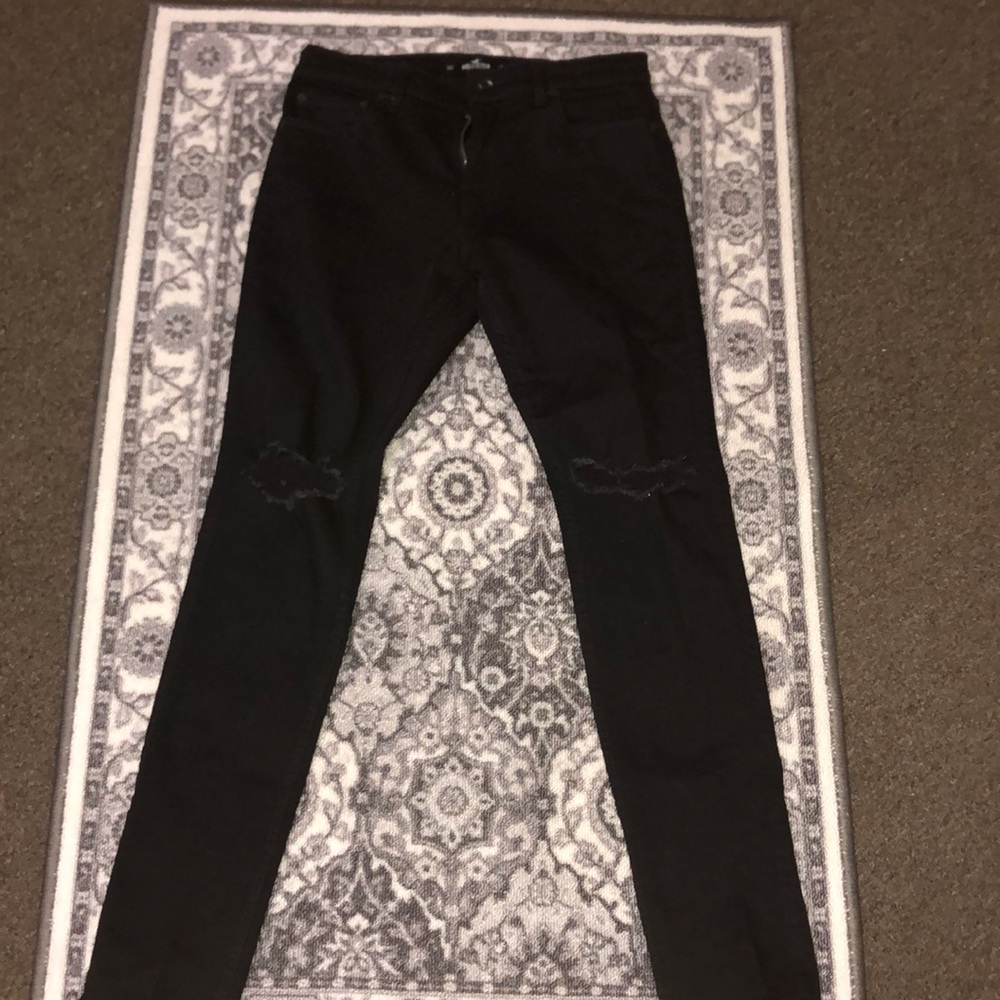 Black hollister jeans